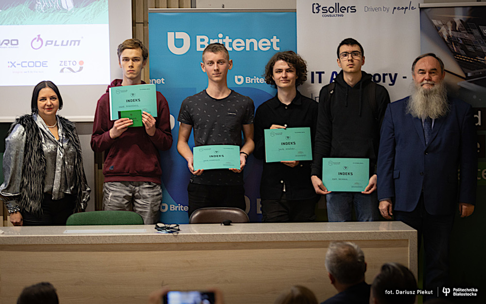 Kuba Kosinski among BTI winners.